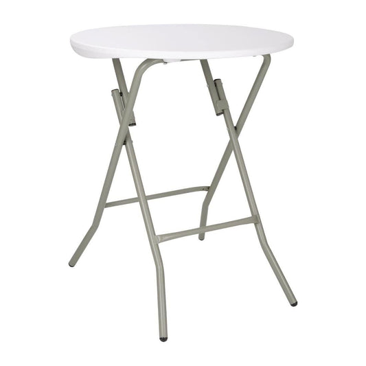 Bolero Foldaway Round Table 735X600mm Restaurant Bar Caf??? Commercial Dining