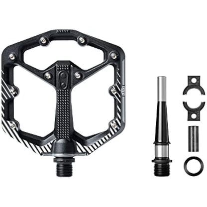 Crankbrothers Stamp Flat Pedal for BMX/MTB Bike - Bicycle Pedal, Minimalist Profile, Adjustable Grip