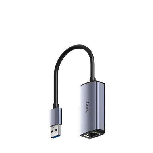 Cudy USB-A to 2.5 Gbps Ethernet Adapter, USB 3.0 Network Adapter, Aluminum RJ45 LAN Internet Adapter Driver Free, Compatible with Switch, MacBook,TV