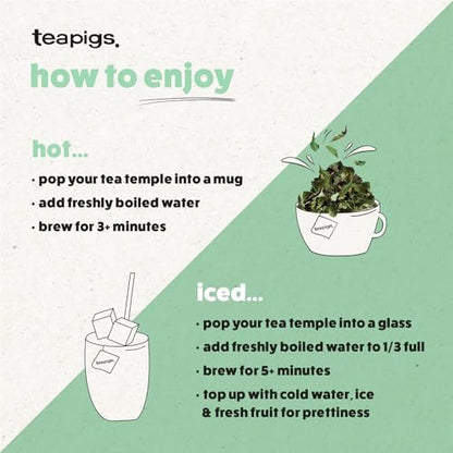 Teapigs Earl Grey Strong Tea Made With Whole Leaves (1 Pack of 50 Tea Bags)