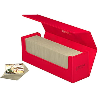 Ultimate Guard Arkhive 400+ XenoSkin Monocolor Red