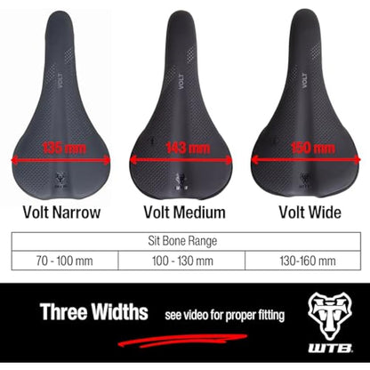 WTB Volt Narrow Cromoly Black Saddle (W065-0583)