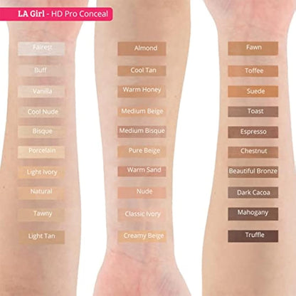 L.A. Girl Cosmetics Pro Conceal HD Concealer, Beautiful Bronze 8 g