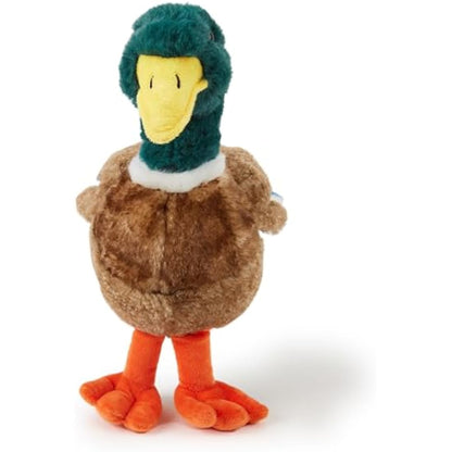 Zappi Co Mallard Duck Plush Toy (30cm) - Bright, Cuddly Duck, Eco-Friendly, Ideal for Children's Imaginary Pond Play, Made from 100% Recycled Material