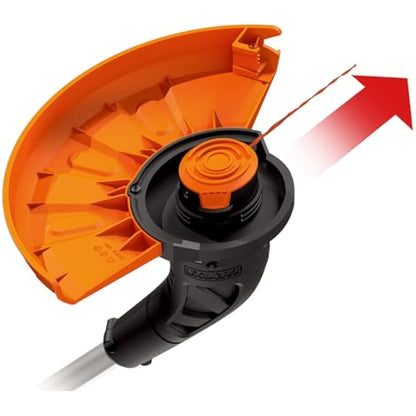 Worx WA0004 Replacement Spool Line Twin Pack for WORX Grass Trimmer WG169E, WG163E, WG154E, WG157E – Pre-Wound DNA2 Double Helix Cutting Line – 2 x Spools for 20V Cordless Strimmer