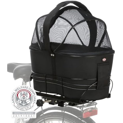 Trixie Bicycle bag, 48 × 29 × 42cm, Black