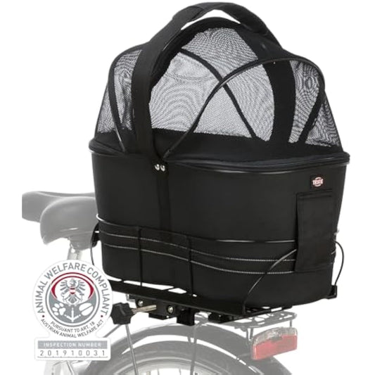 Trixie Bicycle bag, 48 × 29 × 42cm, Black