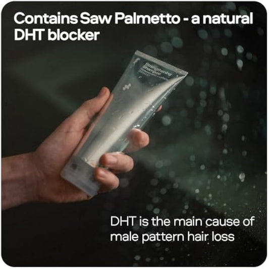 Sons Shampoo & Conditioner for Men. DHT-blocker, Hair Thickening and Anti-Dandruff With Caffeine. Tackles Hair Loss, Thinning & Dry Scalp. Promotes Hair Growth. 3 month Supply. Made in Europe.
