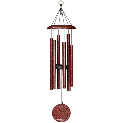 Corinthian Bells by Wind River - 27 inch Ruby Splash Wind Chime for Patio, Backyard, Garden, and Outdoor Decor (Aluminum Chime) Made in The USA
