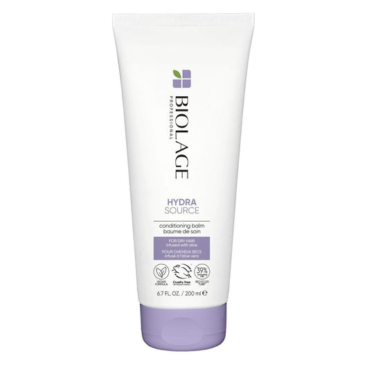 Biolage Dry Hair Conditioner, Hydrating Conditioner for Smooth and Shiny Hair, HydraSource, 200 ml