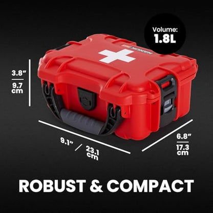 Nanuk 903 First Aid Waterproof Hard Case - Red