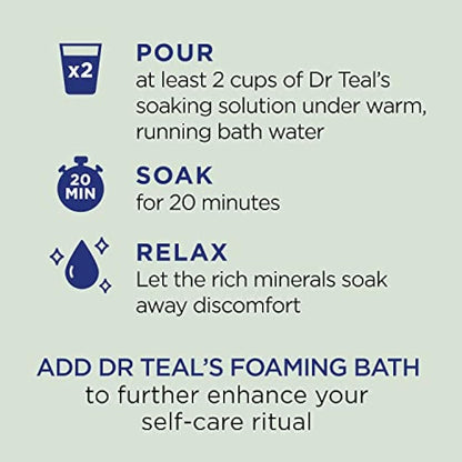 Dr Teal's Epsom Salts Eucalyptus 3Lb 1.36Kg