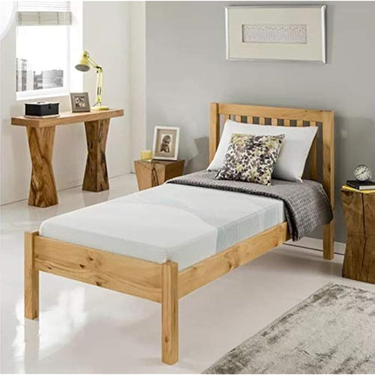 Silentnight 3 Zone Memory Foam Rolled Mattress Made in the UK Medium Single, White