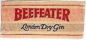 Beefeater Gin Cotton Bar Towel (pp)