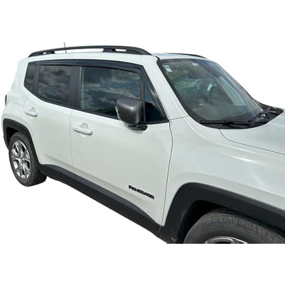 AUTO CLOVER Wind Deflectors Set for Jeep Renegade 2014+ (4 pieces)