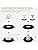 ALUSSO LIGHTING LED Downlights for Ceiling 6W 540lm, Ø75mm Black Swivel Spotlights, Dimmable 3CCT Warm White 3000K Neutral White 4000K Cool White 6500K, for Kitchen Living Bedroom, 6Pack