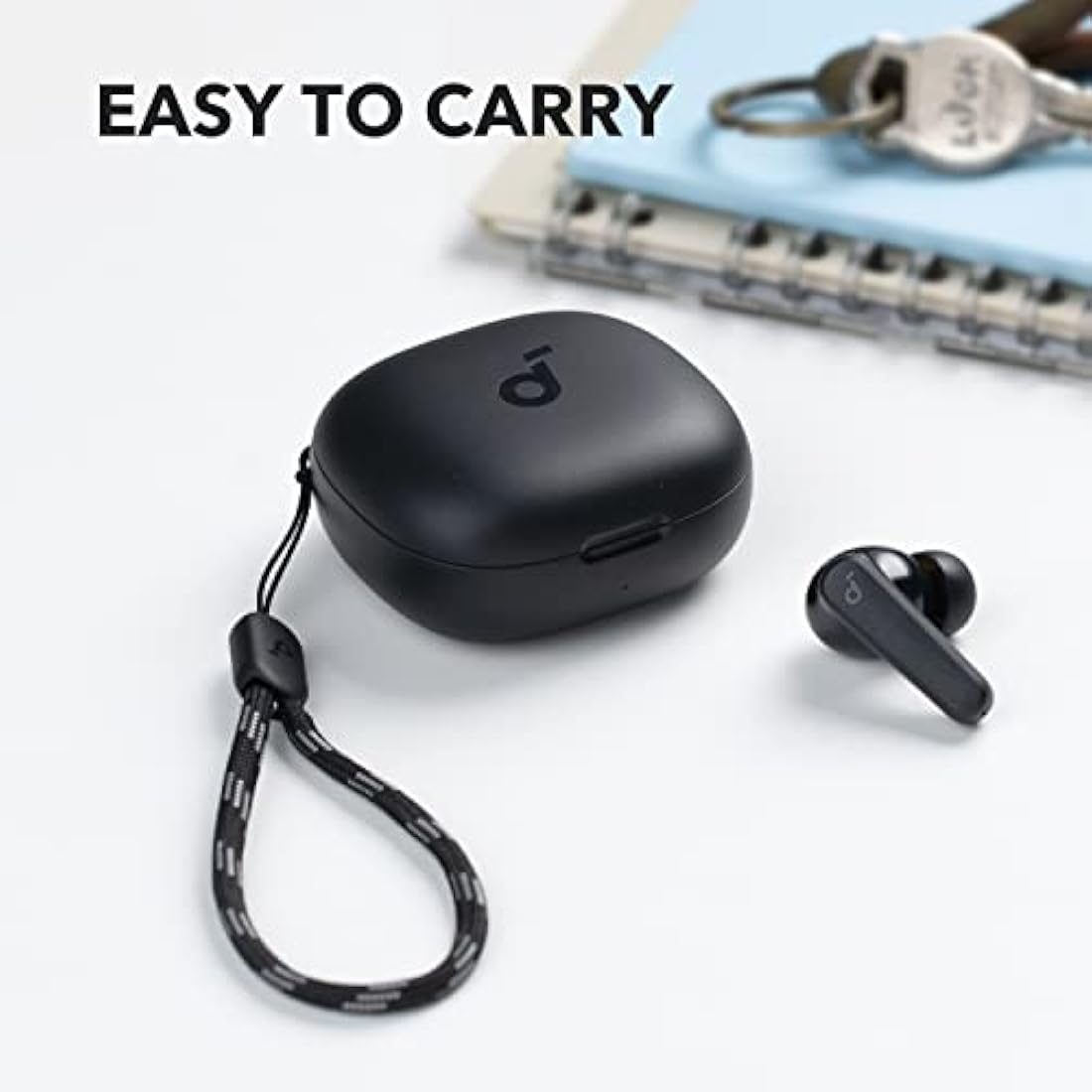 soundcore by Anker P20i True Wireless Earbuds, 10mm Drivers with Big Bass, Bluetooth 5.3, 30H Long Playtime, IPX5 Water-Resistant, 2 Mics for AI Clear Calls, 22 Preset EQs, Customization via App