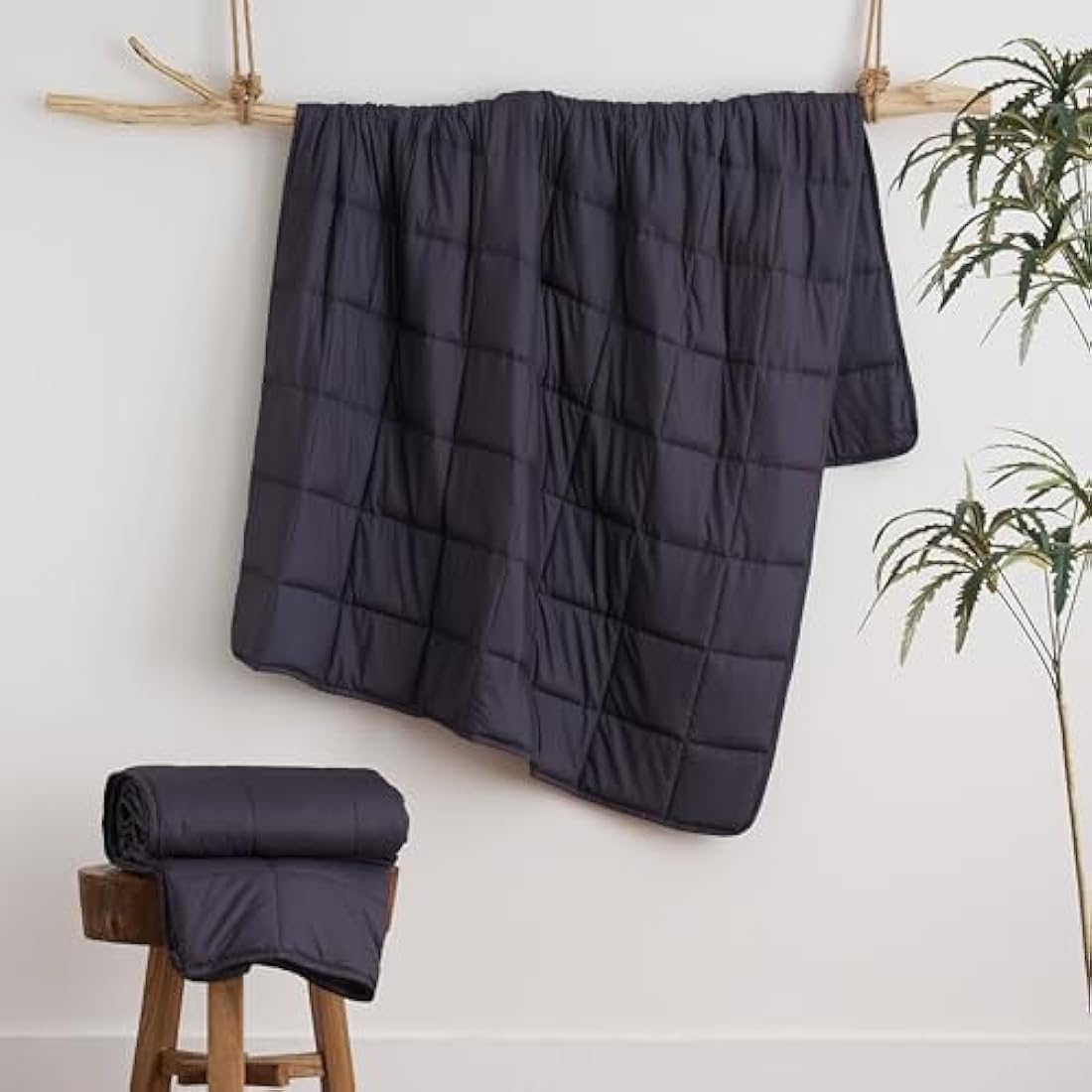 Allure Weighted Blanket for Adults, Single Size Anxiety Blanket for Insomnia, Stress, 4kg, 122 x 185cm
