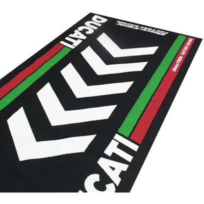 Biketek Garage Mat Series 4 190 x 80 cm Suitable for Ducati