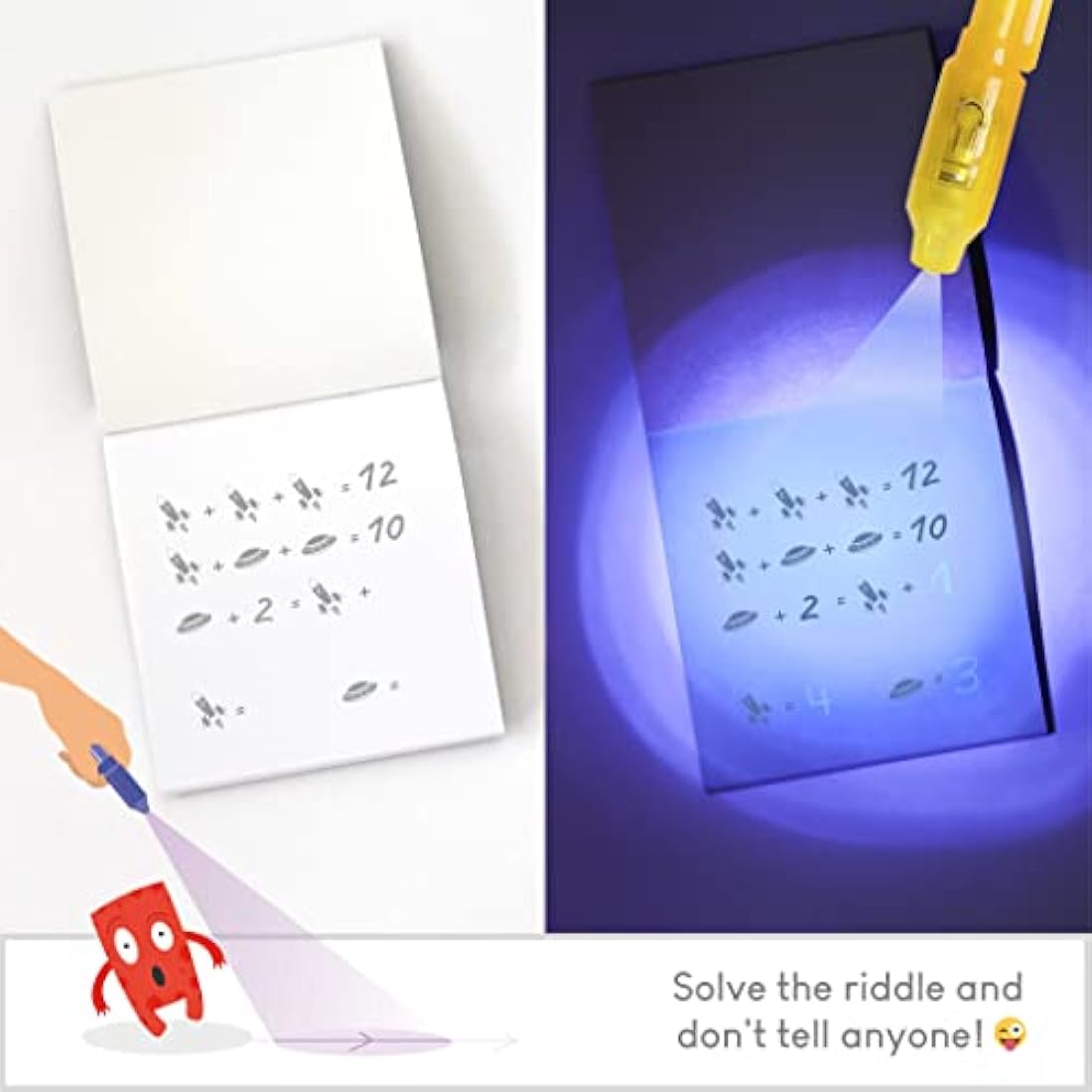 BONNYCO Invisible Ink Pen and Notebook, Pack 32 Space Party Bag Fillers for Kids, Pinata Toys | Birthday Decorations | Stocking Fillers for Kids Birthday | School Prizes, Space and Universe Gifts