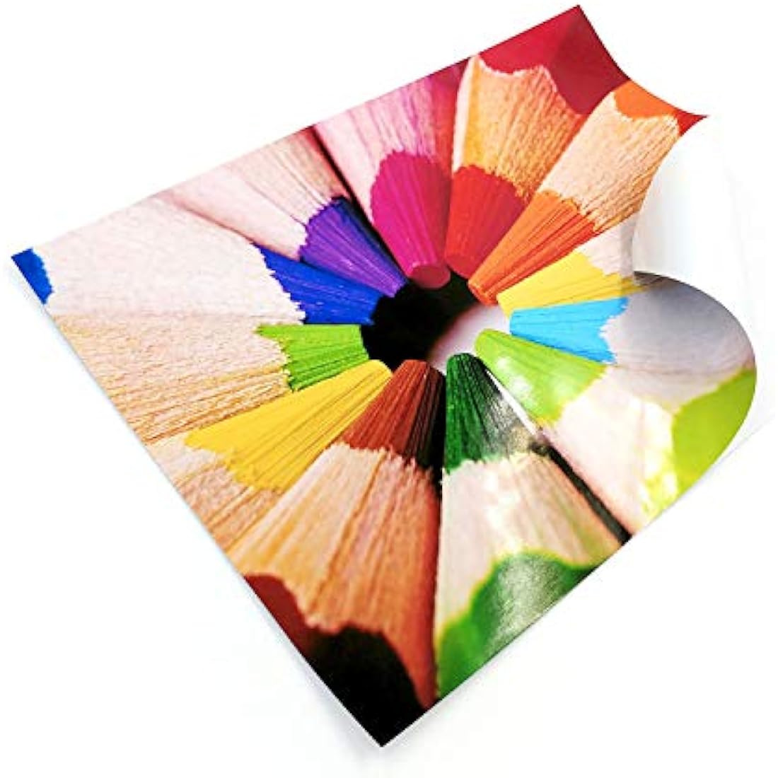 Sheets A3 White Premium Glossy Self Adhesive/Sticky Back Label HQ Resolution Printing Paper Sheet (100)
