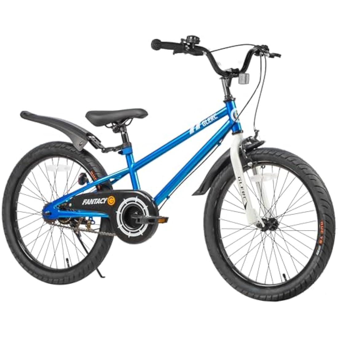 Glerc Fantacy 20 Inch Kids Bike for 2-14 Years Old Boys Girls with Water Bottle Holder & Stabilisers, Multiple Colors