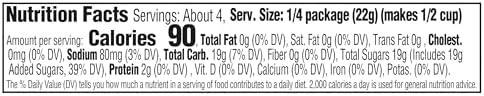 Jell-O Gelatin Dessert 3 Ounce Boxes Pack of 4 (Orange)