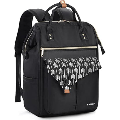 Lekesky Backpack Womens Travel Backpack Extra Large Rucksack Bag for Women Men Overnight Backpack Weekender Backpack,17.3" Backpack,Black