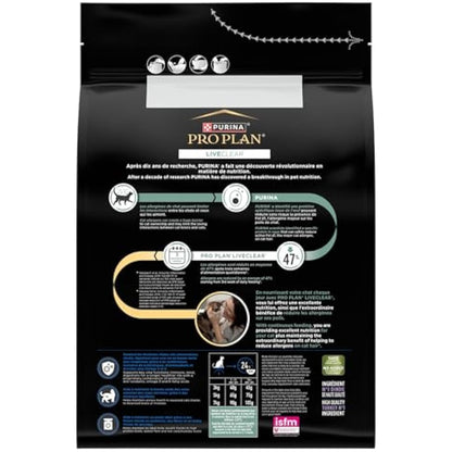 PRO PLAN® LIVECLEAR® Senior 7+ STERILISED Rich in Turkey Dry Cat Food 2.8kg, For Neutered Cats