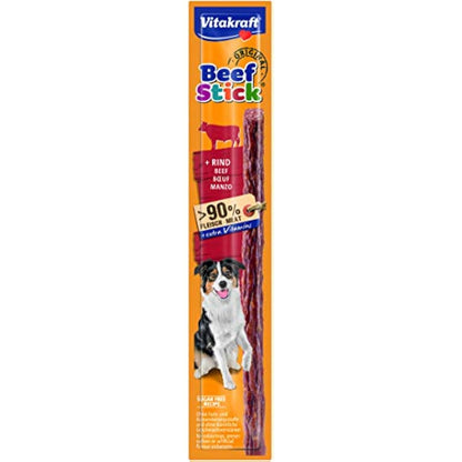 Vitakraft 230094 cani di Snacks Beef Sticks bovina, 50 x 12 g