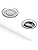 2X Sanlumia LED Tilt Ultra Slim Spotlight, Round Recessed Ceiling Downlight, 5W 450lm, 3000K Warm White, Satin Nickel Finish