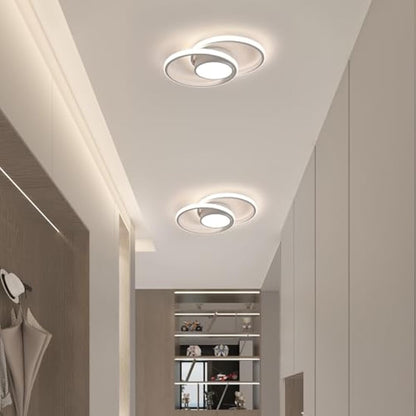 Comely LED Ceiling Lights, 39W Lighting Fixture, Dia 40cm Round Modern Design Ceiling Lighting for Hallway Balcony Bedroom Corridor, Natural Light 4500K