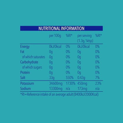 LOSALT – Reduced Sodium Salt | Original (non-iodised) | Great Tasting Salt Alternative/Substitute with 66% less sodium | 350g tub (case of 6)