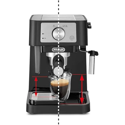 De'Longhi Stilosa EC260.BK, Traditional barista Pump Espresso Coffee Machine, Black