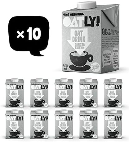 OATLY Oat Drink Barista Edition 500ml (Pack of 10)