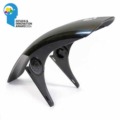 Mucky Nutz, MugGuard, Rear - Rear Mudguard, Black