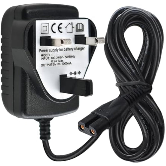 Replacment Charger for BaByliss PRO Trimmer,Power Adapter Compatible with BaByliss Hair Clippers Model PRO FX870 FX788 FX787 FXSSM FX820 FX726 FX825 Shaver Charging Cord