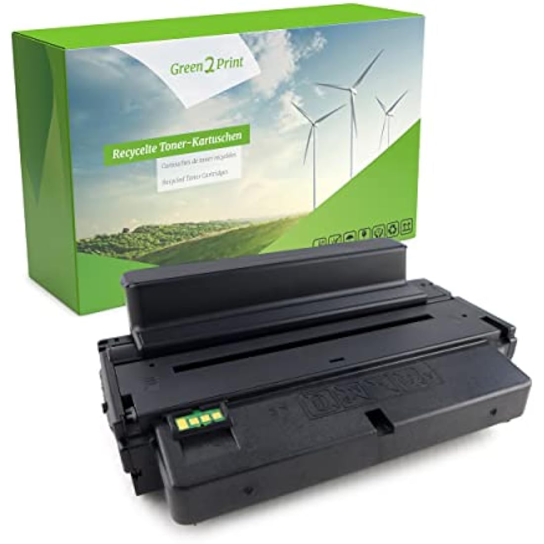 Green2Print Toner black 10000 pages replaces Dell 593-BBBJ, 8PTH4 Toner cartridge for Dell B2375DFW, B2375DNF