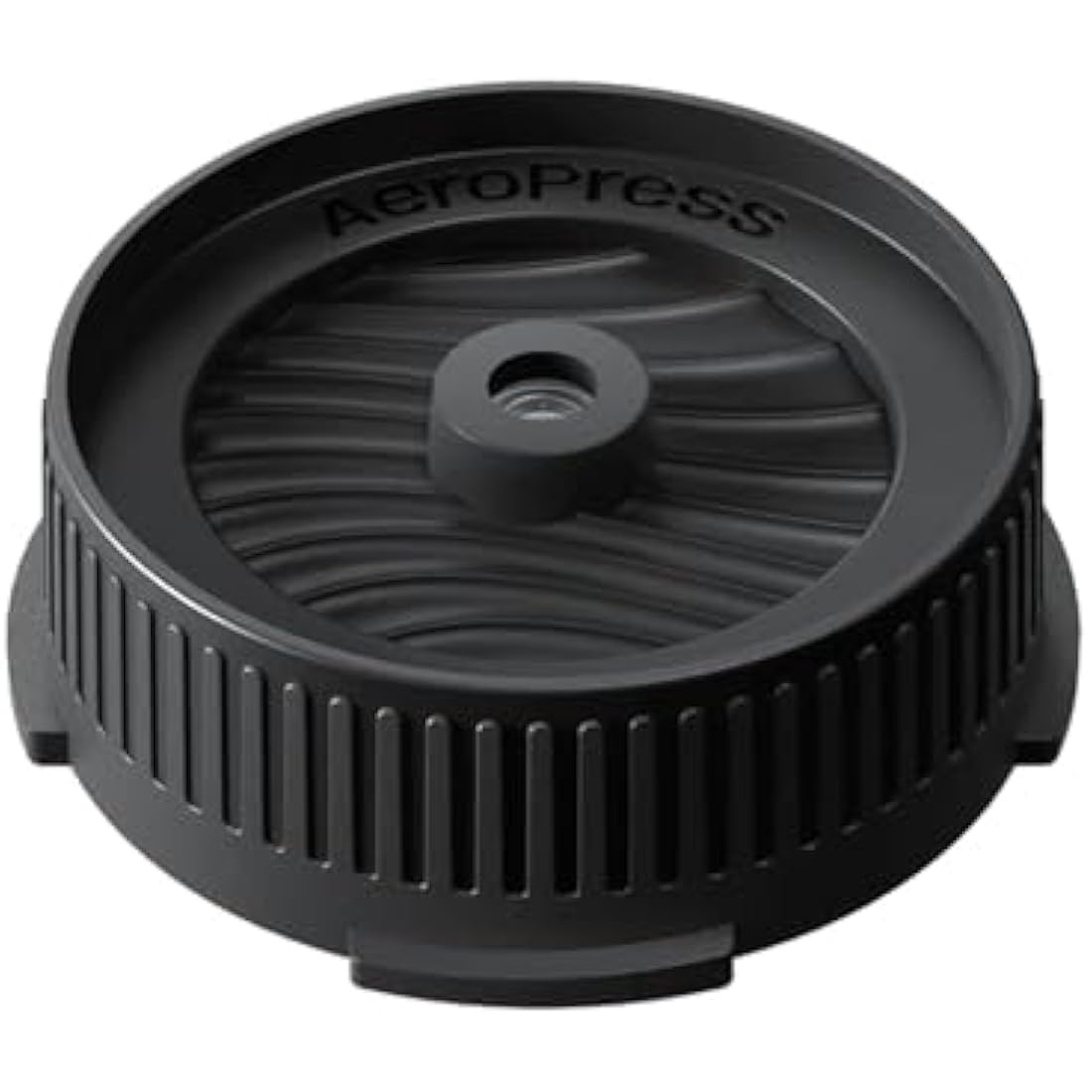 AeroPress Flow Control Filter Cap, No Drip Filter Cap for AeroPress Portable Coffee Press, Specialty Coffee Maker, Black