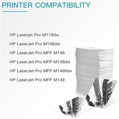 BeOne 2X 94A CF294A 94X CF294X Toner Cartridges Compatible for Laserjet Pro M118dw M148dw M148fdw M149fdw Printers (2 Black)