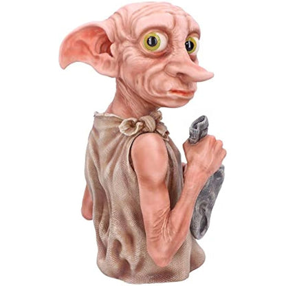 Nemesis Now Officially Licensed Harry Potter Dobby Bust, 30cm, Pink