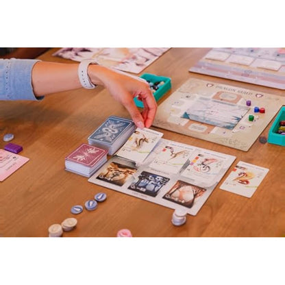 Stonemaier Games, Wyrmspan, Family Board Game, Ages 14+, 1-5 Players, 90 Minutes Playing Time