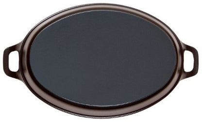 STAUB 40509-341-0 Oven dish Oval 28cm Black