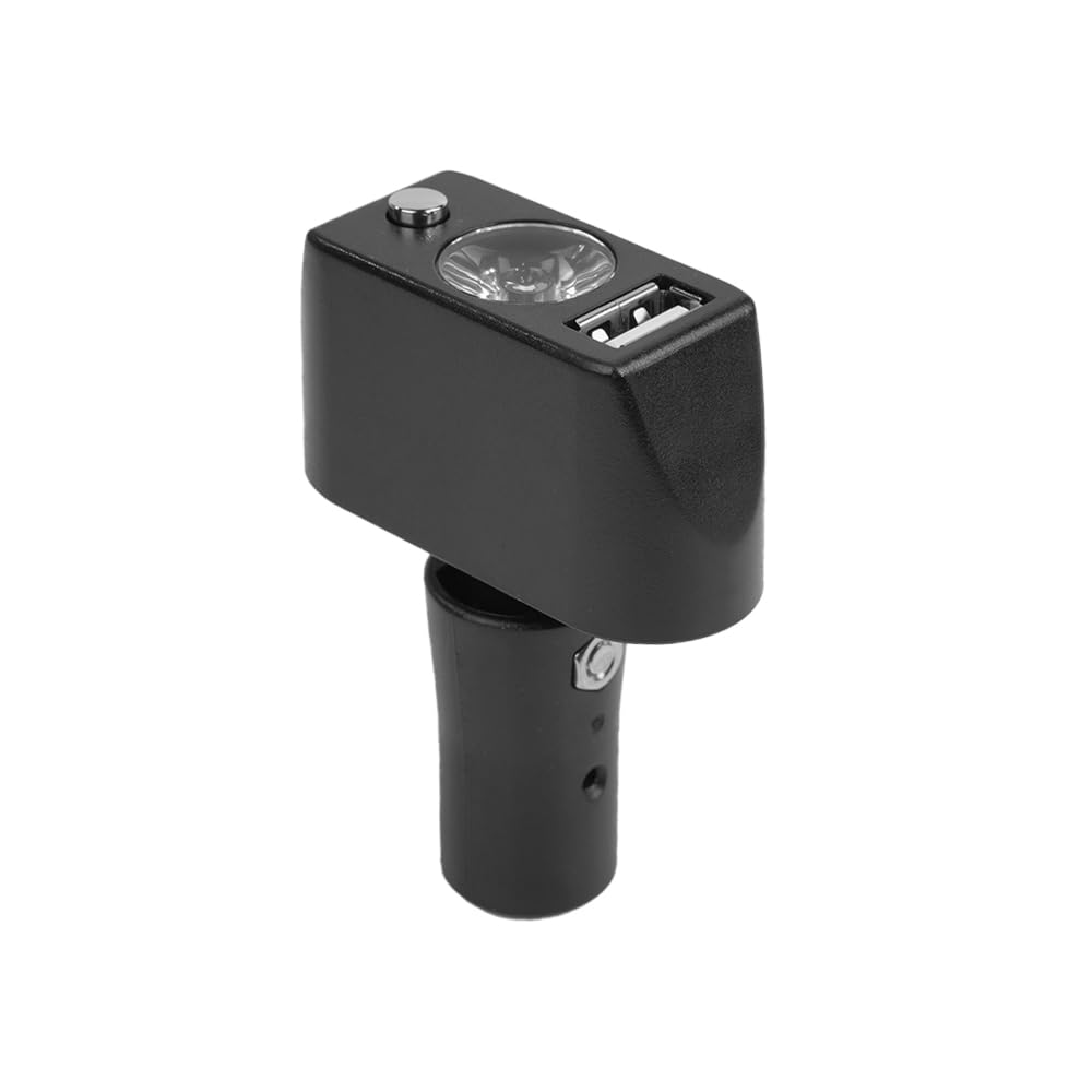 VOANZO Power Wheelchair Controller, LED Lighting Controller with USB Light Port, 3-pin XLR Connector, Adjustable Angle
