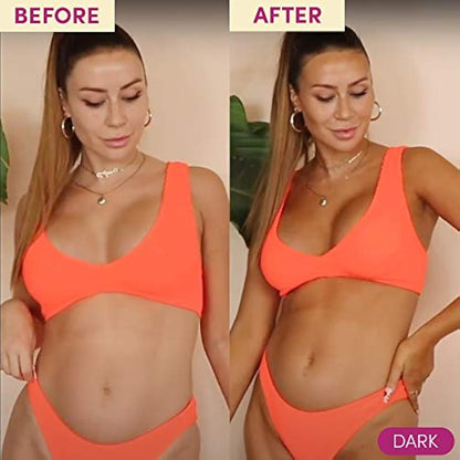 Coco & Eve Bali Bae Self Tan Set (Dark). All Natural Sunless Tanning Mousse. Instant Self Tanning Lotion with Bronzer, Miit & Back Applicator for Flawless Application and Bronze