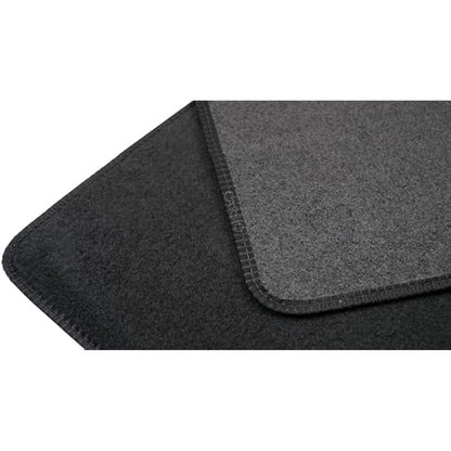 Carsio Carpet Boot Liner Mat For Volvo XC60 2008 to 2017 Tailored Fit Floor Mat Set Complete Accessory Black Custom Fitted - All Weather, Anti-Slip Backing & Black Trim