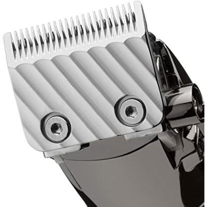 BaBylissPRO Cordless Super Motor Hair Clipper and Trimmer, Professional Mens Grooming Set, Precision Japanese Steel Blades, 6 Guides Cutting Grades 1-6, BAB8705U, Black