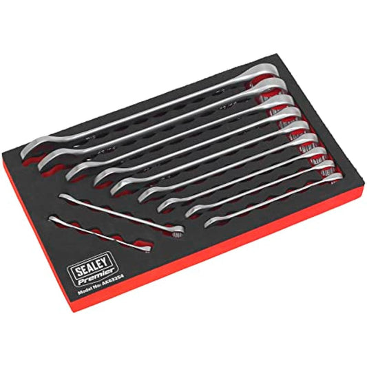 Sealey AK63254 11pc Combination Spanner Set - Imperial