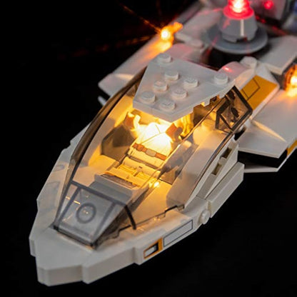 BRIKSMAX Led Lighting Kit for LEGO Star Wars Mos Eisley Cantina, Led Light Set Add-on for LEGO Set 75290(Not Include Lego Model)
