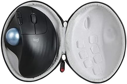 Hermitshell Hard Travel Case for Logitech Ergo M575 Wireless Trackball Mouse, Black, Casual